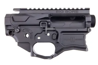 Ascend Armory AR-15 Matched Billet Receiver Set - 6061 Big Bore Shield Deflector