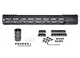 Presma AR-10 LR 308 Super Light M-LOK Series Free Float Handguards with Partial Top Rail 15in DPMS Low Profile Black