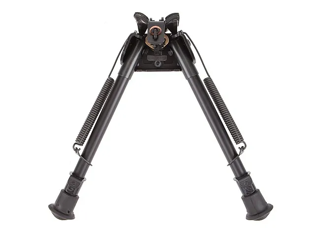 Harris Bipod S-LM 9"-13" Inch With Swivel Notched Folding Telescoping Legs