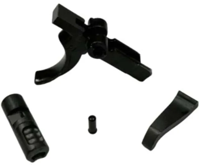 Mars Trigger Position AR Forced Reset Rifle Trigger Super Safety Black
