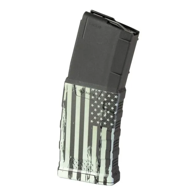 Mission First Tactical Extreme Duty 30rds .223 Remington/5.56x45mm Magazine - Black/White High-Durability Tactical