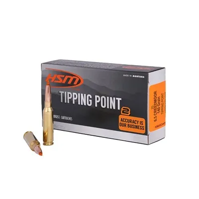 Tipping 6.5 Creedmoor 140gr Hornady SST Jacketed Soft Point 20/Box
