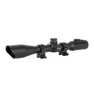 Leapers UTG AccuShot Rifle Scope 4-16X 44 30MM 36-Color Mil-Dot Reticle Black