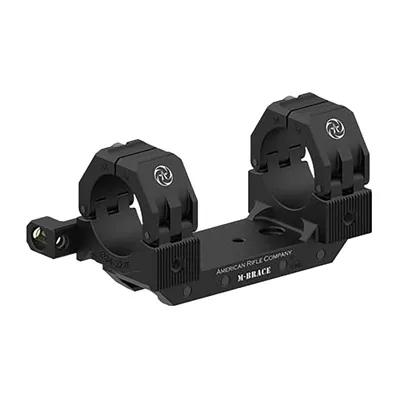 M-Brace Scope Mounts - 40mm 1.50" 25 MOA Scope Mount Black