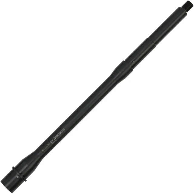 White Label Armory AR-15 5.56 NATO Threaded Barrel 14.5in Govermenr Profile Mid Length 1-7 Twist Black