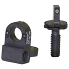 AR-15 Peep A1 Tritium Sight Set White