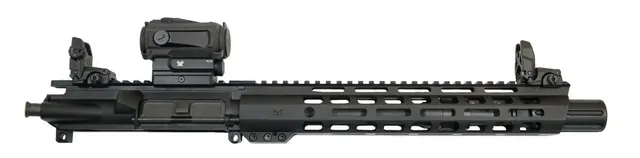 PSA 10.5" 5.56 NATO 1/7 Phosphate 12" M-LOK Upper With MBUS Sight Set, & Vortex Sparc - No BCG or CH - 5165449898