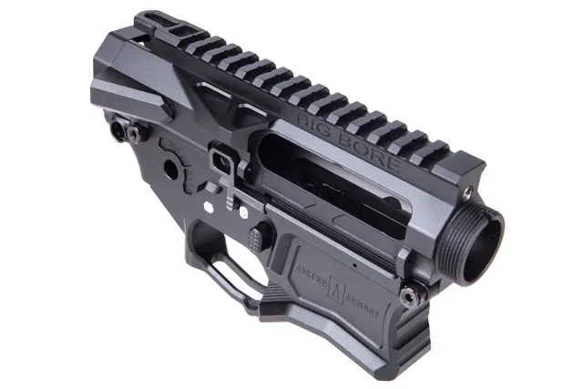 Ascend Armory AR-15 Matched Billet Receiver Set - 7075 Big Bore No Forward Assist