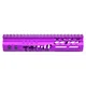 Guntec USA Trump Series Limited Edition M-LOK System Free Floating Handguard w/ Monolithic Top Rail 9in Anodized Purple