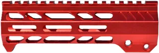 Presma AR-15 M-LOK Free Float Handguard 7 in Red