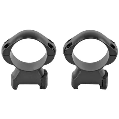 Weaver Grand Slam High Picatinny Compatible 30mm Scope Rings, Matte Black