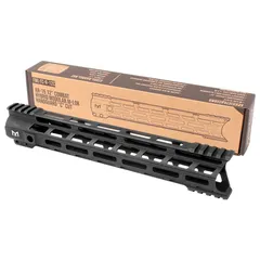 Tiger Rock AR-15 Combat Hybrid Modular C-Cut M-LOK Handguard 12in Black Medium