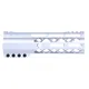 Guntec USA AIR-LOK Series AR-15 M-LOK Compression Free Floating Handguard w/ Monolithic Top Rail Gen 2 7in Anodized Clear