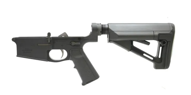 PSA PA-65 6.5 Creedmoor Complete MOE STR EPT Lower Receiver, Black - 516447011