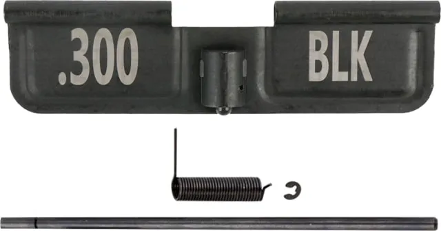 ABC RIFLE COMPANY AR-15 Engraved Ejection Port Dust Cover Assembly .300 AAC Blackout Black