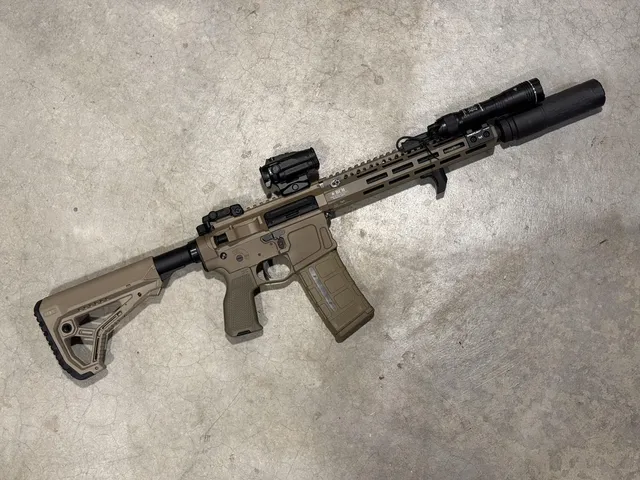 Suppressed 11.5-inch PSA Sabre Billet Build