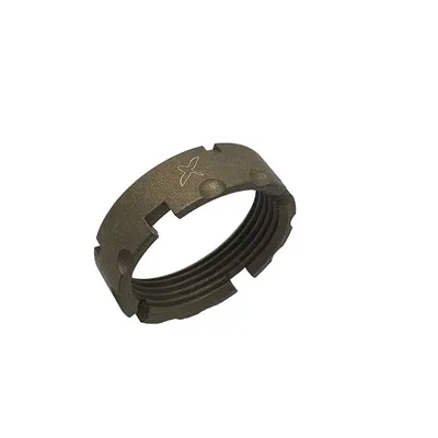 AR-15 Billet Castle Nut Burnt Bronze