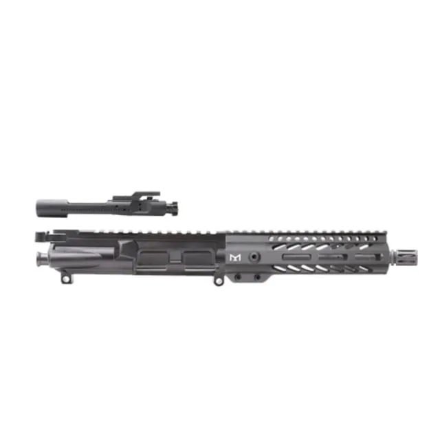 Tiger Rock Complete Upper Receiver AR-15 5.56 NATO 7in Pistol Length 1-8 Twist w/ 7in Super Slim M-LOK Handguard Black Large