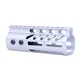 Guntec USA 5" Ultra Lightweight Thin M-LOK Free Floating Handguard w/ Monolithic Top Rail Anodized Clear
