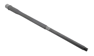 Shaw AR-10 6.5 Creedmoor Threaded Barrel No Flute 22in HBAR Profile 1-8 Twist 5/8-24 Thread Matte Stainless