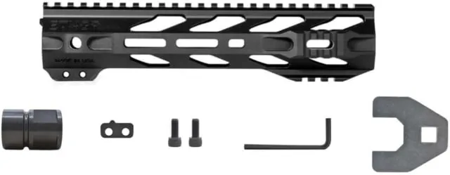 STNGR RPTR M-LOK Free Float Handguard for AR15/M4 Anodized Black 10in