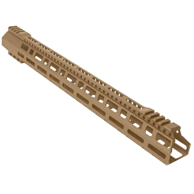 ABC RIFLE COMPANY Style Low Hybrid Cut D-Cut AR-10/DPMS LR-308 M-LOK Handguard Rail System 18in Bronze