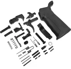 XTech Tactical ATG Enhanced AR-15 Lower Parts Kit Black XT1011011