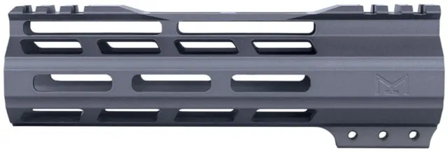ABC RIFLE COMPANY Super Slim Free Float Hybrid Top Cut AR-15 M-LOK Handguard 7in Cerakote Sniper Grey