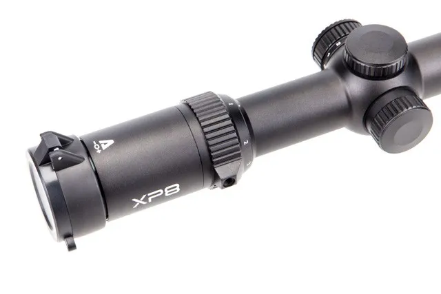 Atibal XP8 1-8x with Rapid View lever 5.56 Tactical Diamond Reticle TDR BDC Reticle Second Focal Plane (SFP)