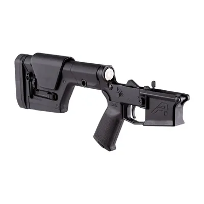 M4E1 Comp Lower W/MOE Grip & PRS-Gen3 Stock For AR-15 BLK