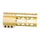 Guntec USA 5" AIR-LOK Series M-LOK Compression Free Floating Handguard w/ Monolithic Top Rail Anodized Gold