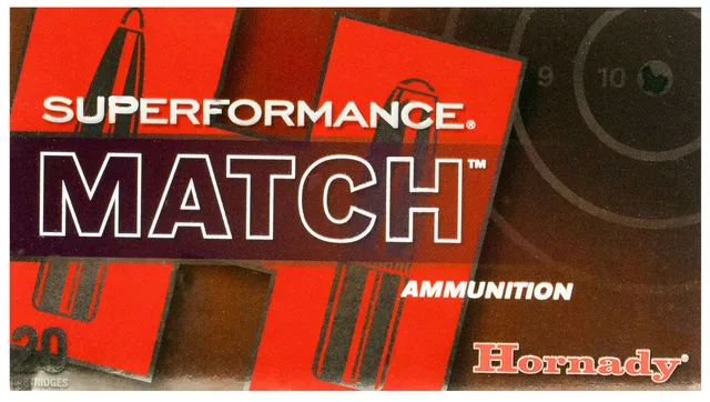 Hornady Superformance Match 168 gr ELD-Match .308 Win Ammo, 20/box