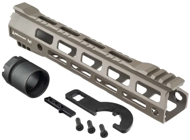 RISE Armament RA-905 Handguard M-LOK AR-15 10in 6061-T6 Billet Aluminum Cerakote Foliage Green