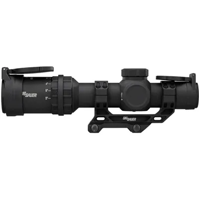 Illuminated Tango-MSR Compact 1-6x24mm SFP Ill BDC-6 Reticle BLK W/Mount