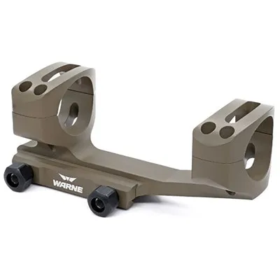 X-Skel Mounts - 34mm Ultra High (1.435") 0 MOA Mount, Dark Earth