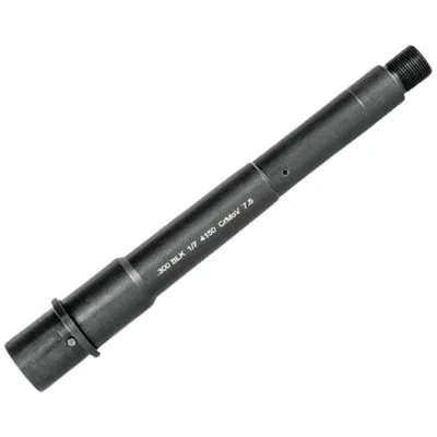 300BLK 7.5" Medium Profile Pistol 1-7 Twist Thread BLK