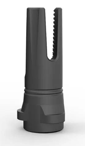 Breek Arms Scorch 3-Prong Flash Hider for Breek-LOK 3QD - 9mm 1/2x28 TPI