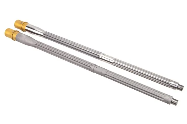 Rainier Arms UltraMatch .308 Rifle Gas .875 Gas Block Fully Fluted TiN Extension Barrel - 22"