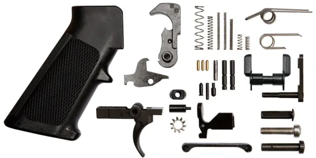 Stag Arms AR-15 Lower Receiver Parts Kit w/ Selector .223/5.56mm Ambi Selector