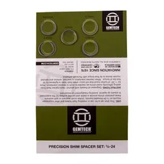 Suppressors Shim Kit For Mounting Flash Hiders 7.62mm (5/8-24)