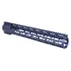 Guntec USA 15in AIR-LOK Series M-LOK Compression Free Floating Handguard With Monolithic Top Rail .308 Cal Anodized Grey
