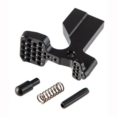 AR-15 ABC/R V3 Bolt Catch Dimpled Black