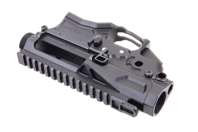Ascend Armory AR-15 Matched Billet Receiver Set - 6061 Big Bore Shield Deflector