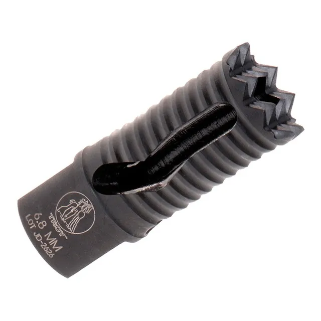Troy Medieval Muzzle Brake 7.62mm 5/8" x 24 Black - SBRA-MED-06BT-00