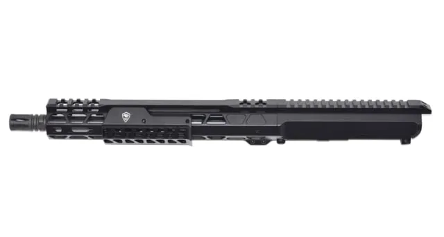 Bilson Arms BA15FC 223 Wylde 12.5in Forward Charging Complete Upper Assembly Carbine Length 1-7 Twist 1/2-28 TPI Graphite Black