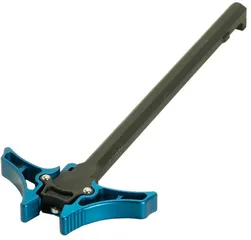 Timber Creek Enforcer AR-10 Oversized Ambidextrous Charging Handle for AR10/308 Platform Blue AR10 Ambi CH