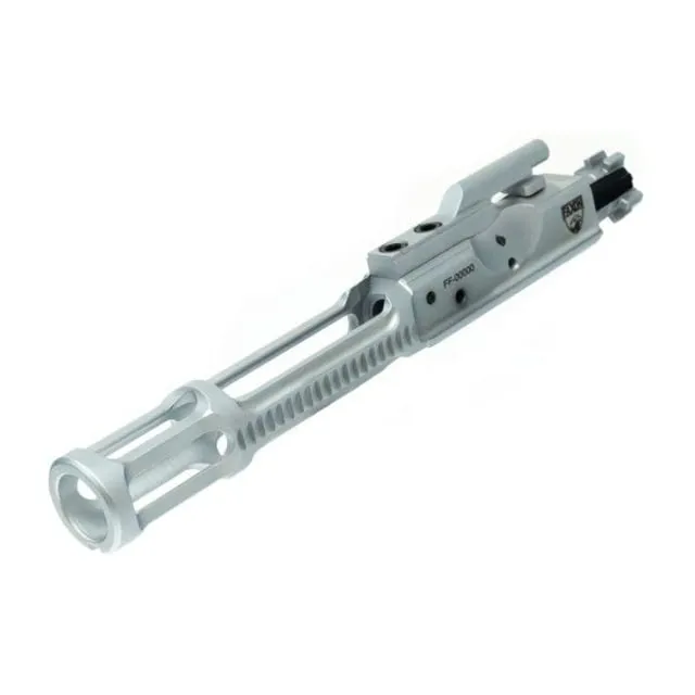 Faxon Firearms Superfinished 5.56 NATO Bolt Carrier Group Gunner Lightweight Chrome