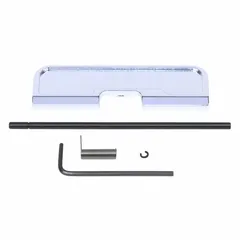 Guntec USA AR-15 Ejection Port Dust Cover Assembly Gen 3 Chrome