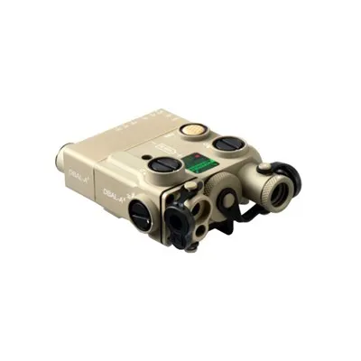 Dbal-A3 Civilian Dual Beam Visible And Ir Aiming Laser - Dbal-A3 Green Aiming Laser, Desert Tan