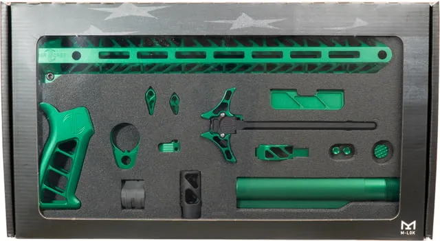 Timber Creek Enforcer Complete Build Kit for AR-15 Emerald Green TCO EK EG